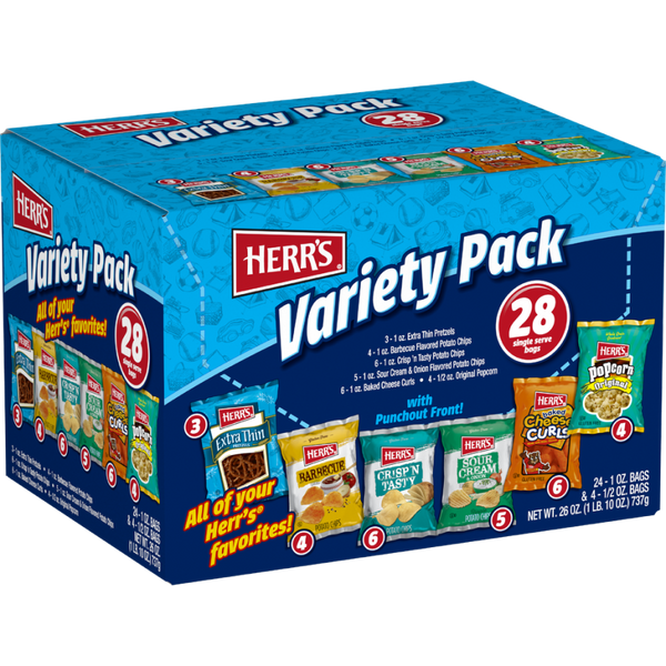 28ct Variety Snack Pack