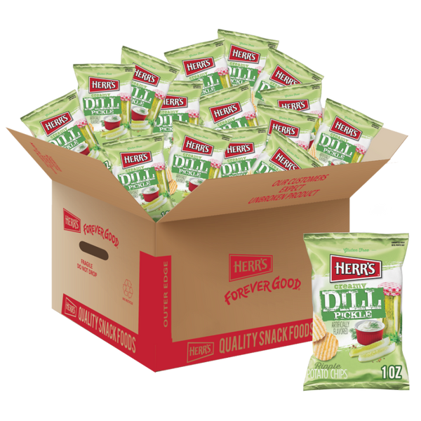 84 Count of Dill Pickle Chips