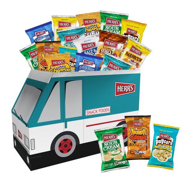 Herr's Truck Box variety snack pack