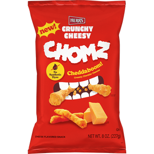 Crunchy Cheesy Chomz - Cheddaboom!