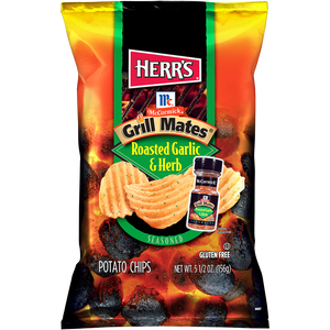 Grill Mates® Roasted Garlic & Herb Potato Chips