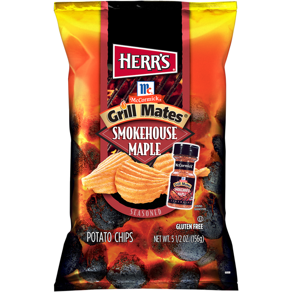 Herr's Grill Mate Smokehouse Maple Chips