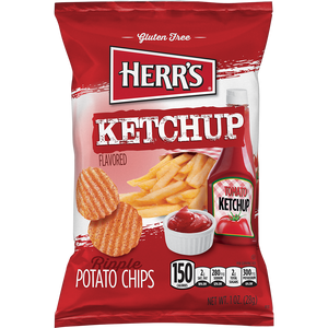 Ketchup Ripple Potato Chips