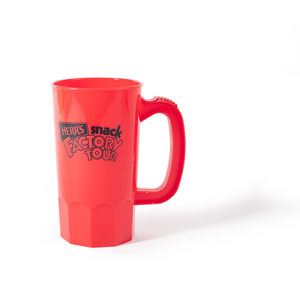 Herr's Snack Factory Neon Kids Cups Red