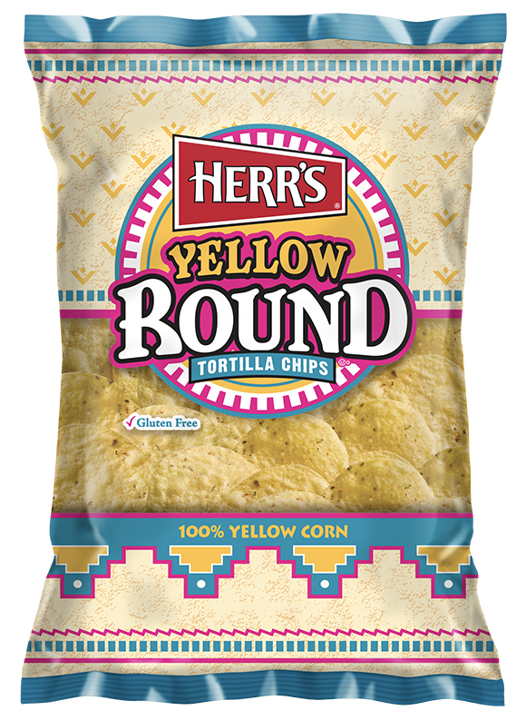 yellow round tortilla chips