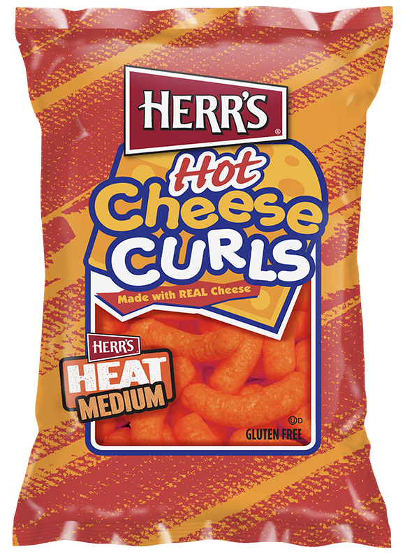 Hot Cheese Curls Herr's