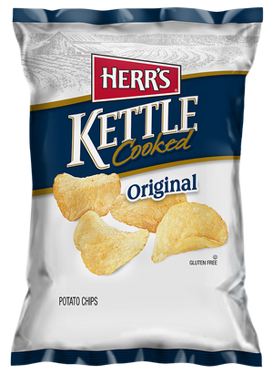 Original Kettle Cooked Potato Chips, Classic Crunch, Gluten Free