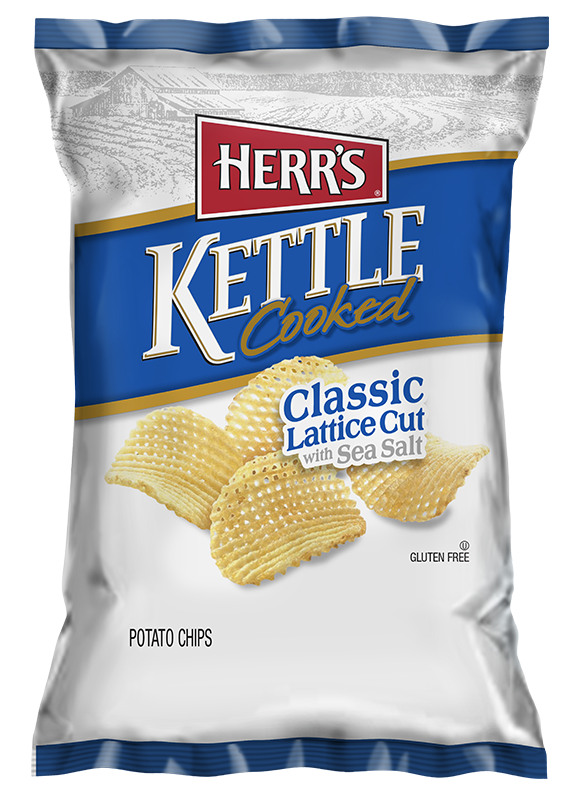 classic lattice cut chips