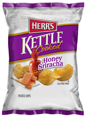 Honey Sriracha Kettle Cooked Potato Chips, Sweet & Spicy, Gluten Free