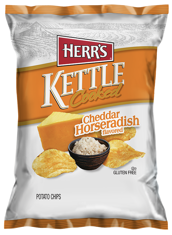 kettle cooked cheddar horseradish chips