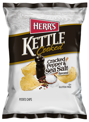 Salt & Pepper Kettle Cooked Potato Chips