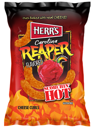 Carolina Reaper Cheese Curls