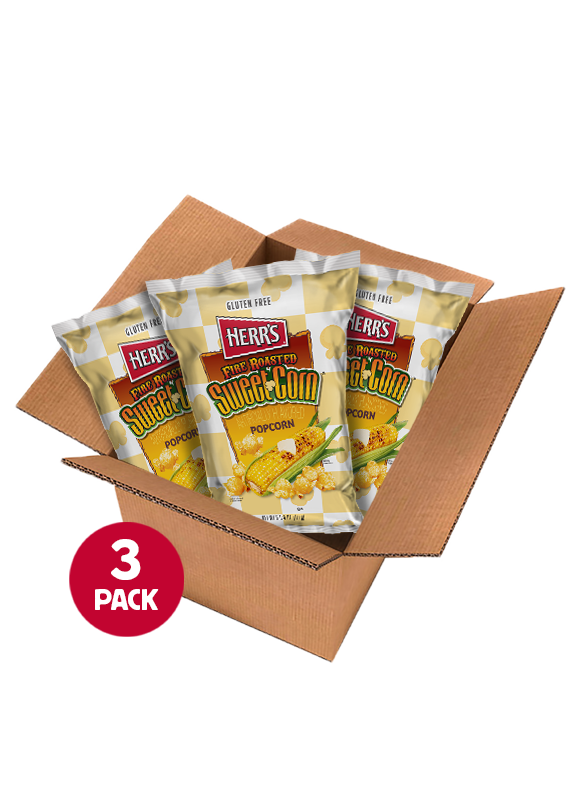 3 pack of sweet popcorn