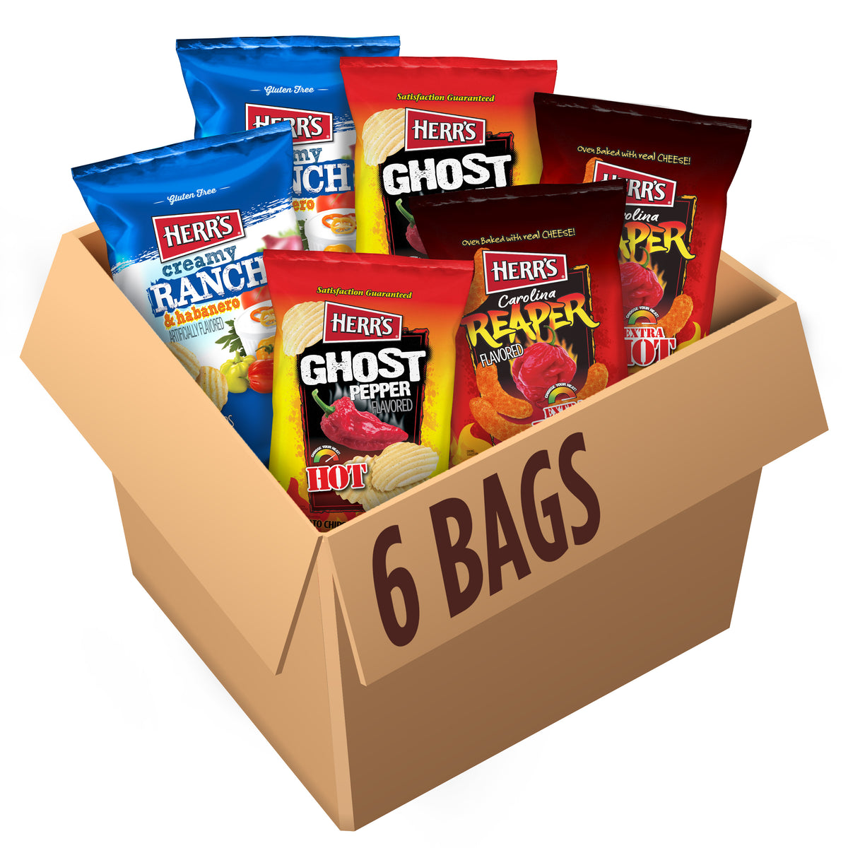 Six Pack & Snack Gift Set