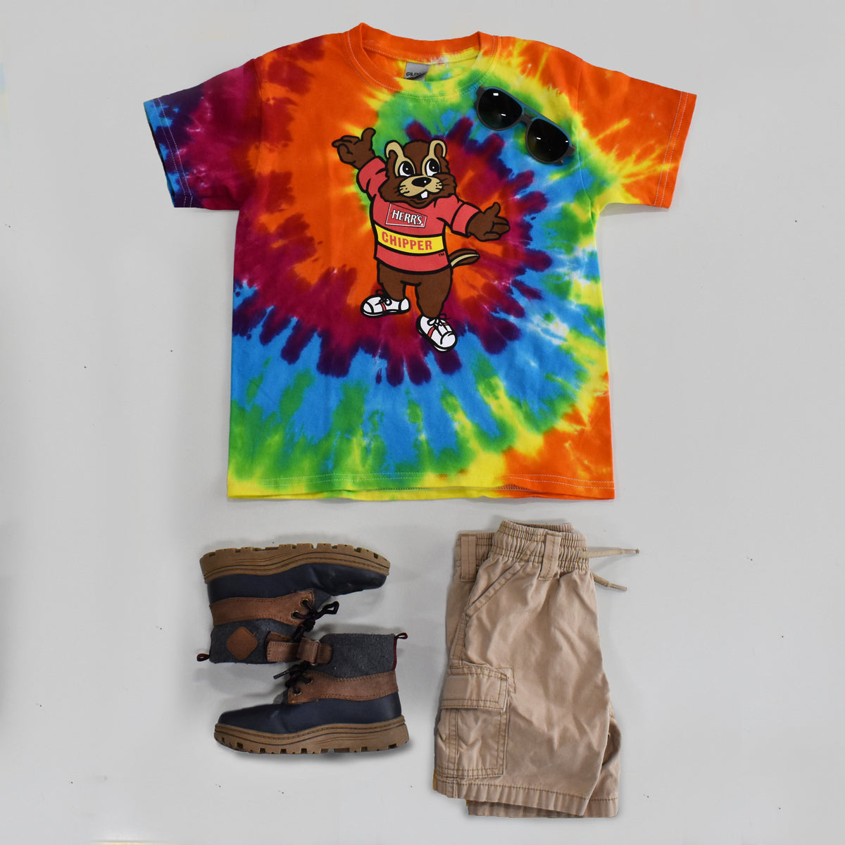 Kids Tie Dye Chipper Tee – Herr's