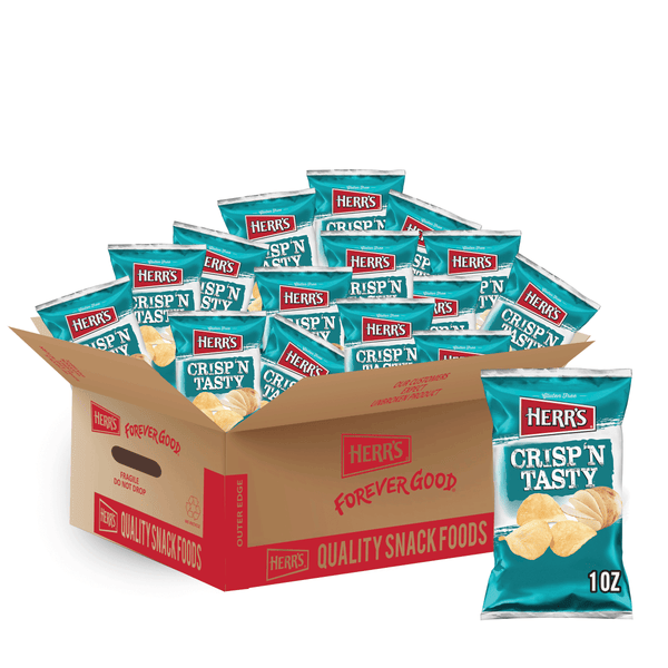 Case of 1 ounce crisp 'n tasty potato chips