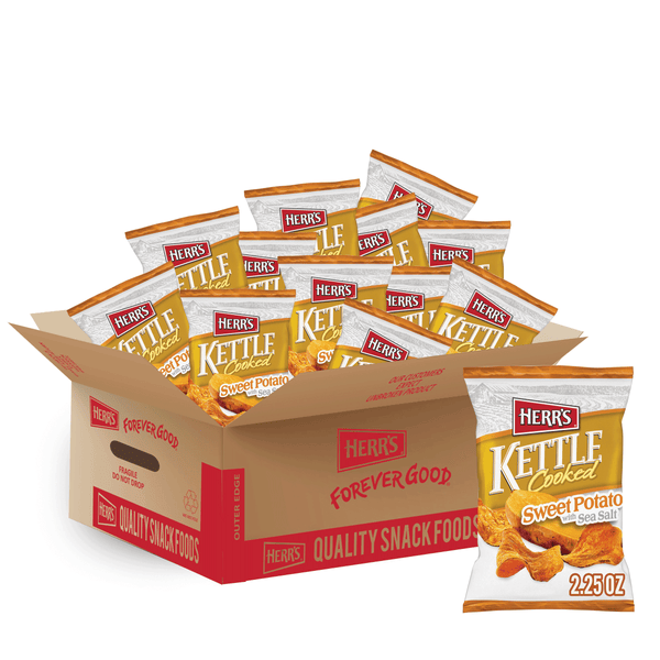 Case of Sweet Potato Kettle Cooked Chips
