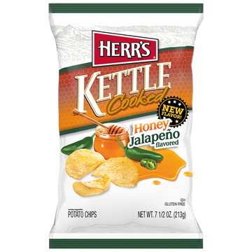 Honey Jalapeño Kettle Cooked Potato Chips – Herr's