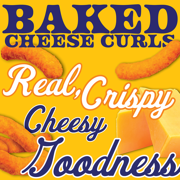 Herr's Baked Cheese Curls flavor