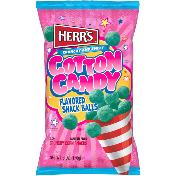 Cotton Candy Snack Balls