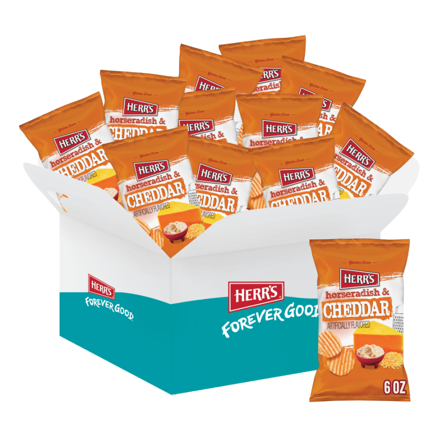 Horseradish Cheddar Potato Chips Herr's