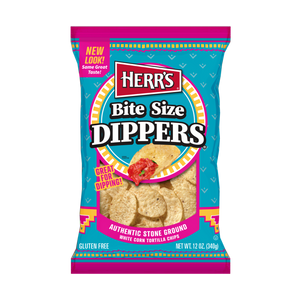 12 Ounce bag of Bite sized dipper tortilla chips