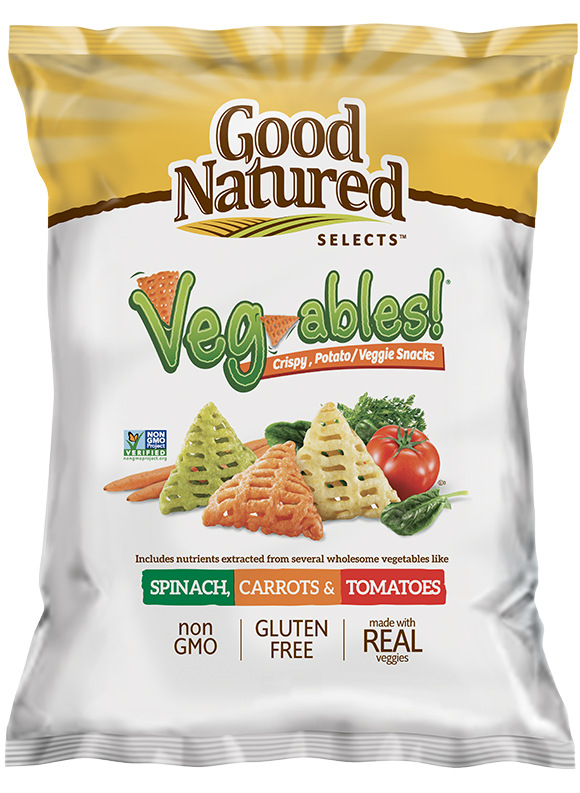 Bag of Good Natured Vegetable Chips