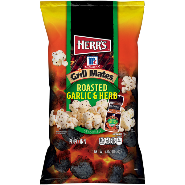 Grill Mates® Roasted Garlic and Herb Popcorn