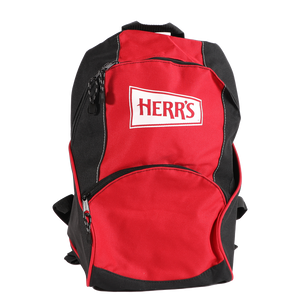Herr's Red and Black Backpack