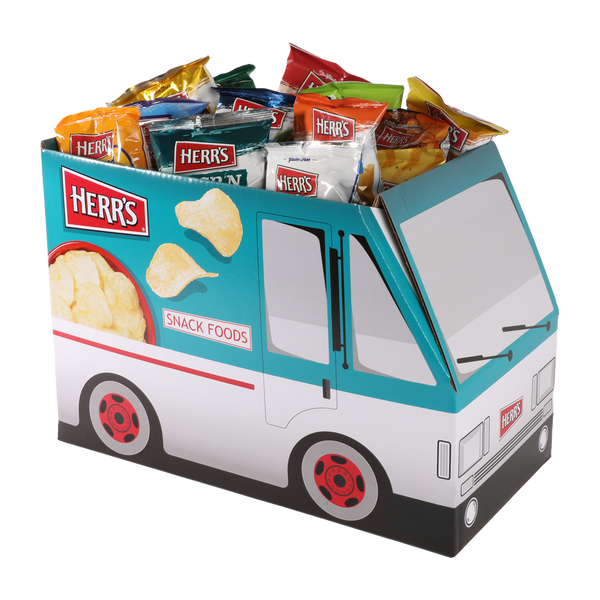 Herr’s® Truck Box - (42) Pre Assorted 1oz. Snacks