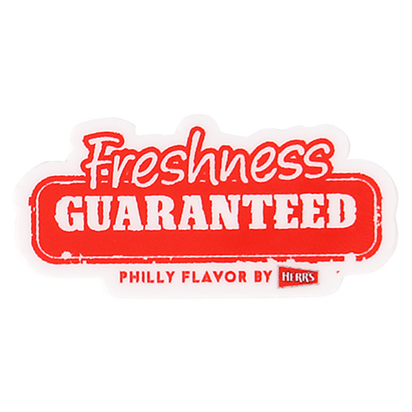 Herr's Fits By Philly Freshness Guaranteed Sticker
