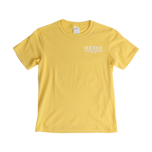 Herr Angus Farm Kids Yellow T-Shirt