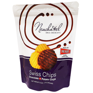 Neuchatel Gourmet Swiss Chocolate Covered Herr's Potato Chips
