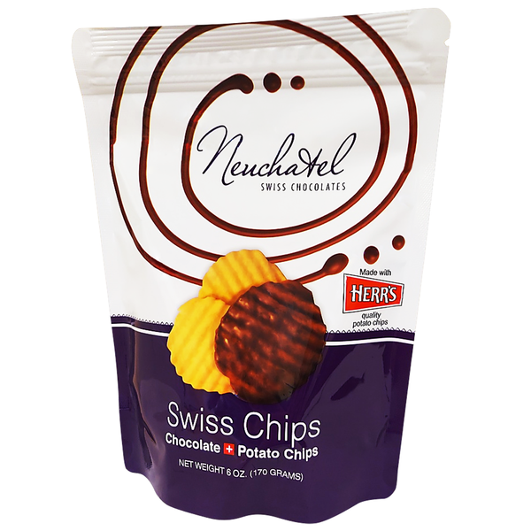 6 Ounce Bag of Chocolate Covered Potato Chips