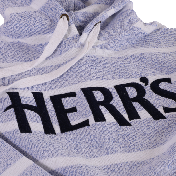 Herr's Blue Striped Hoodie