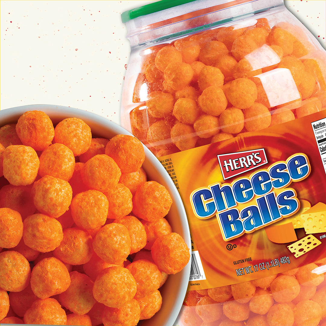 Cheese Ball Barrels – Herr's