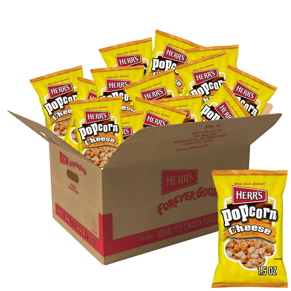 Herr's Cheese Popcorn 1.5oz bag 20ct