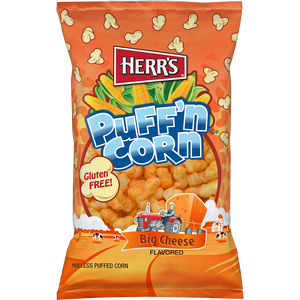 Cheese Hulless Puff'n Corn