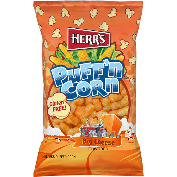 Herr's Cheese Hulless Puff'n Corn