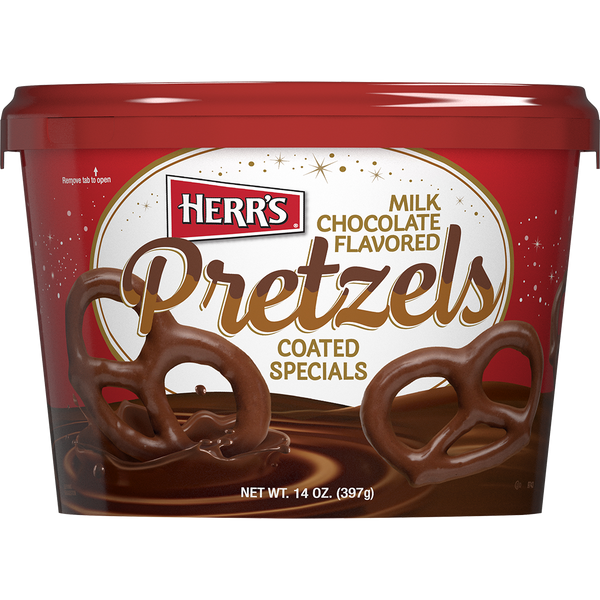 Herr's Milk Chocolate Covered Pretzels