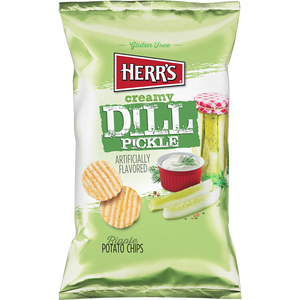Creamy Dill Pickle Ripple Potato Chips