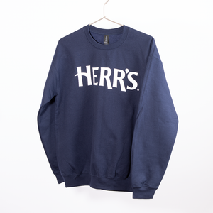 Herr's Crewneck Navy Sweatshirt