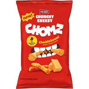 Crunchy Cheesy Chomz - Cheddaboom!