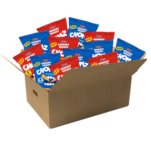 Herr's Crunchy Cheesy Chomz 3oz variety pack