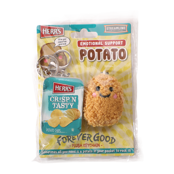 Herr's Emotional Support Potato Keychain