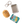 Load image into Gallery viewer, Herr's Emotional Support Potato Keychain
