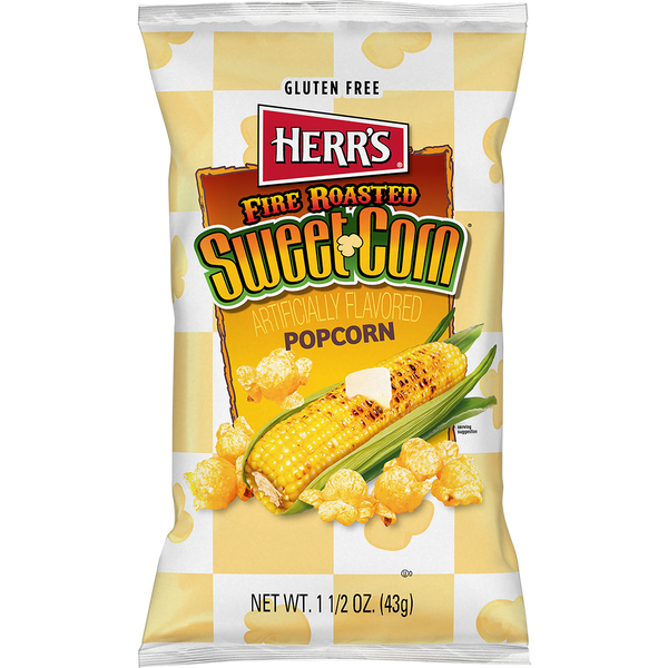 Herr's Fire Roasted Sweet Corn Popcorn 1.5oz bag