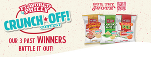 Herr's Flavored By Philly Crunch Off!