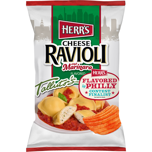 Flavored By Philly Cheese Ravioli And Marinara Chips - Talluto's