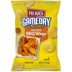 Gameday Flavors Golden BBQ Wings Potato Chips